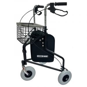 Andador de 3 ruedas CARE-QUIP plegable