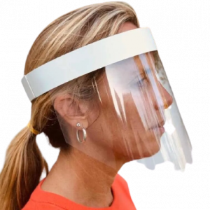 Máscara protectora PVC